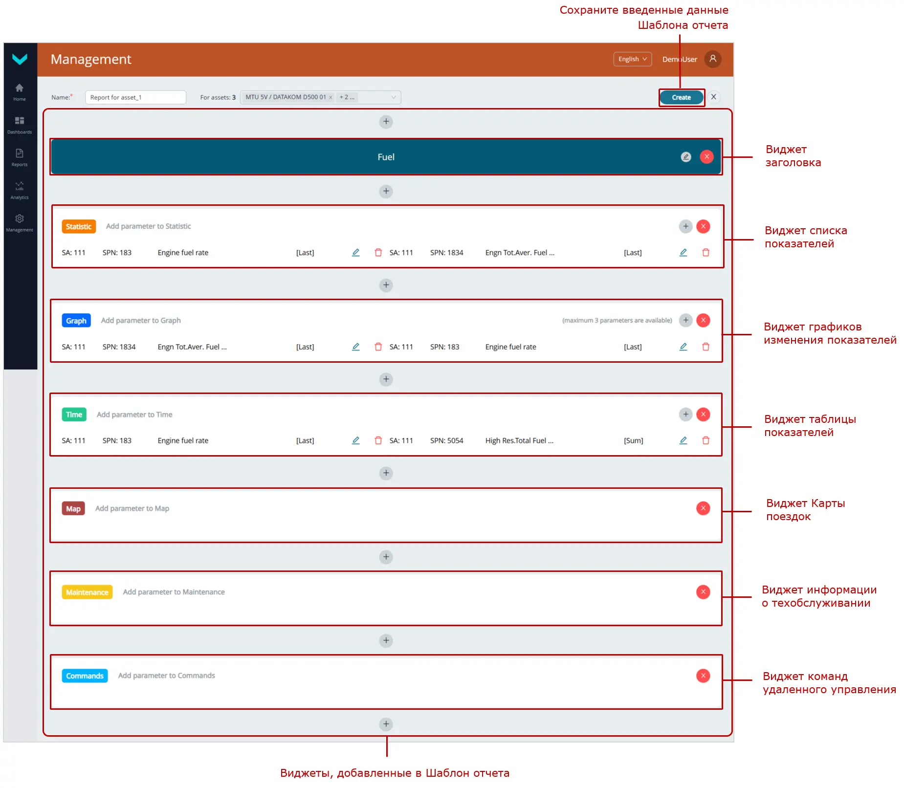 Пример создания Шаблона отчета_создание Шаблона отчета для одиночного Объекта_сохранение созданного Шаблона дашборда&nbsp;